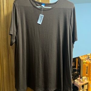 Old Navy Brown Short Sleeve Tee